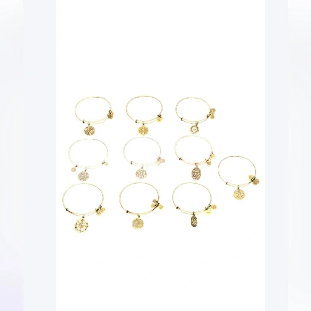 Your Pick – Alex & Ani Gold Charm Bracelets | Boho Spiritual Jewelry - Picture 1 of 12